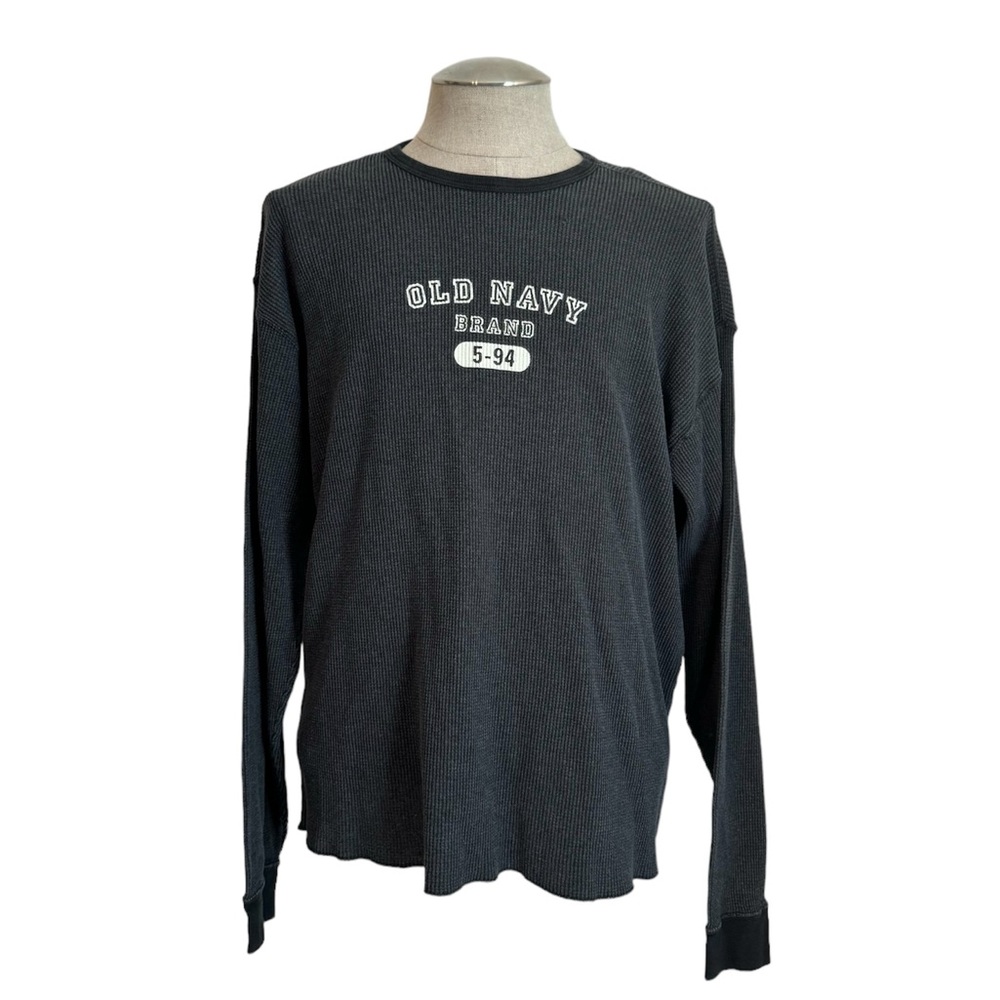 Old Navy Men's Dark Gray Long Sleeve Size L